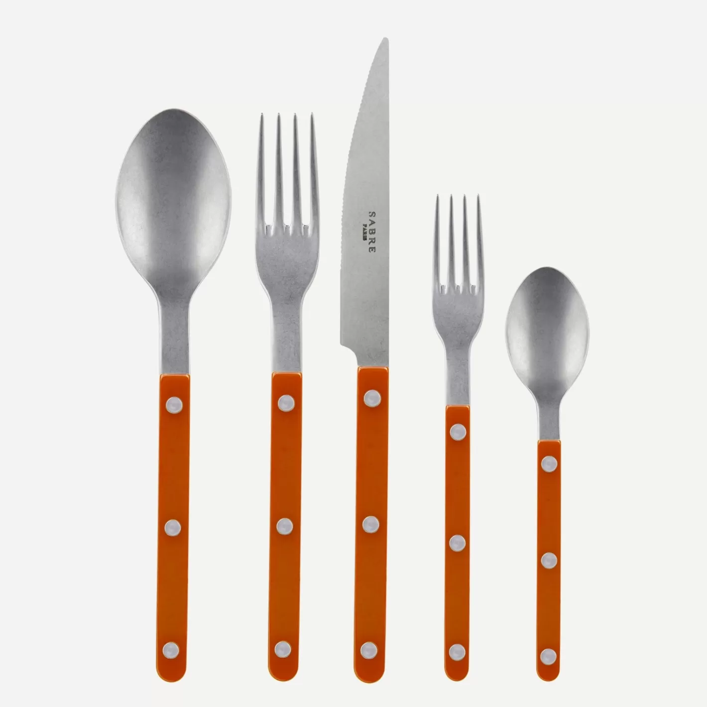 Sabre Paris Set Of 5 Pieces>Bistrot Vintage Solid, Orange