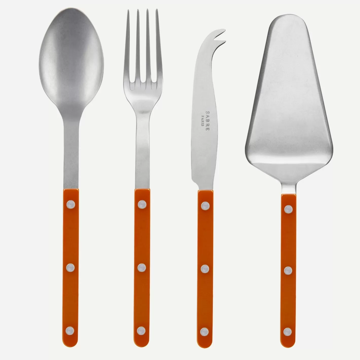 Sabre Paris Set Of 4 Must-Have Serving Pieces>Bistrot Vintage Solid, Orange