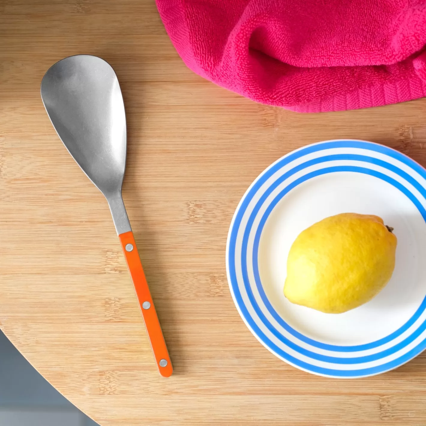 Sabre Paris Rice Spoon>Bistrot Vintage Solid, Orange