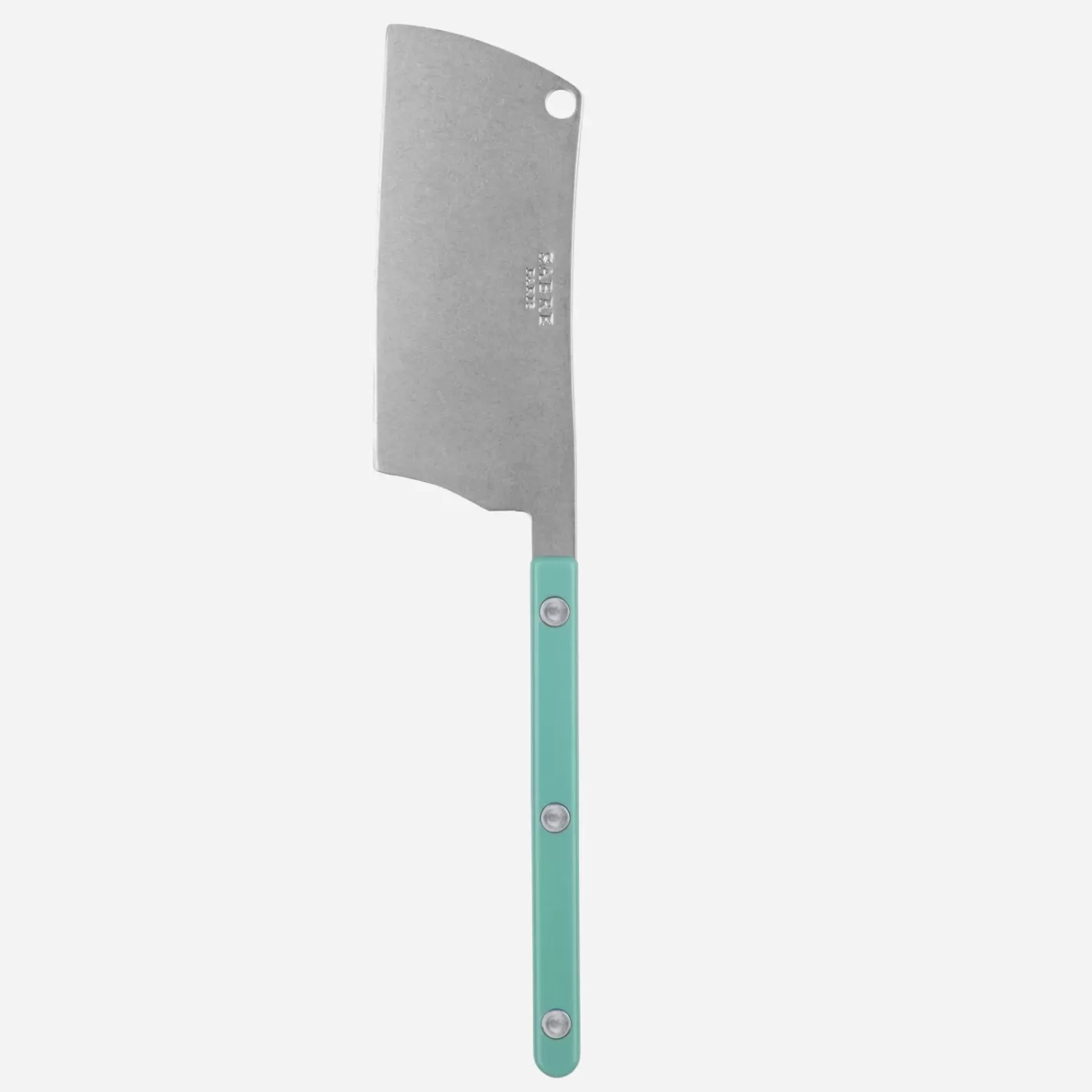 Sabre Paris Cheese Cleaver>Bistrot Vintage Solid, Pastel green