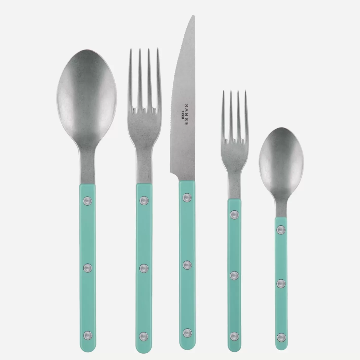 Sabre Paris Set Of 5 Pieces>Bistrot Vintage Solid, Pastel green