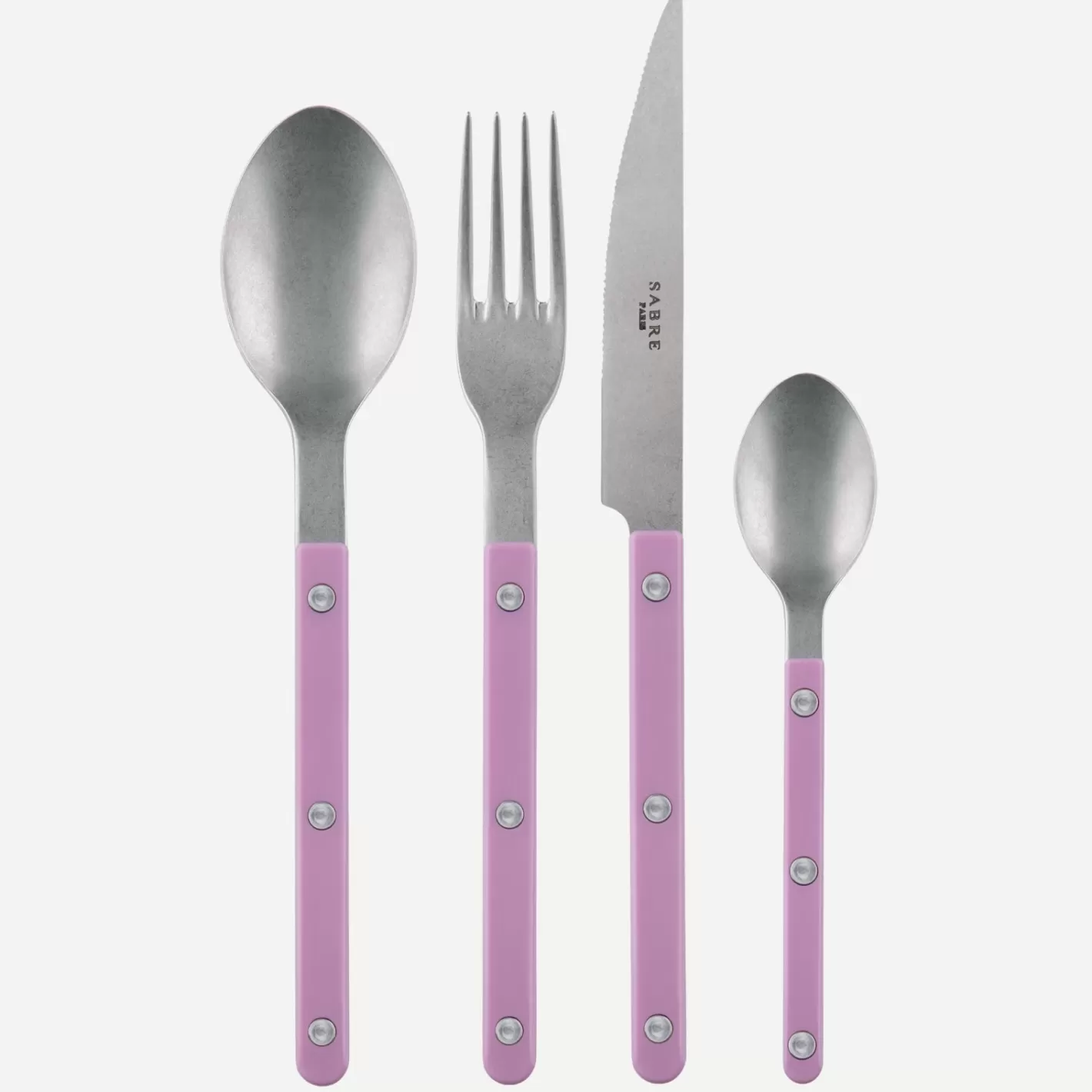 Sabre Paris 48 Pieces Set>Bistrot Vintage Solid, Pink