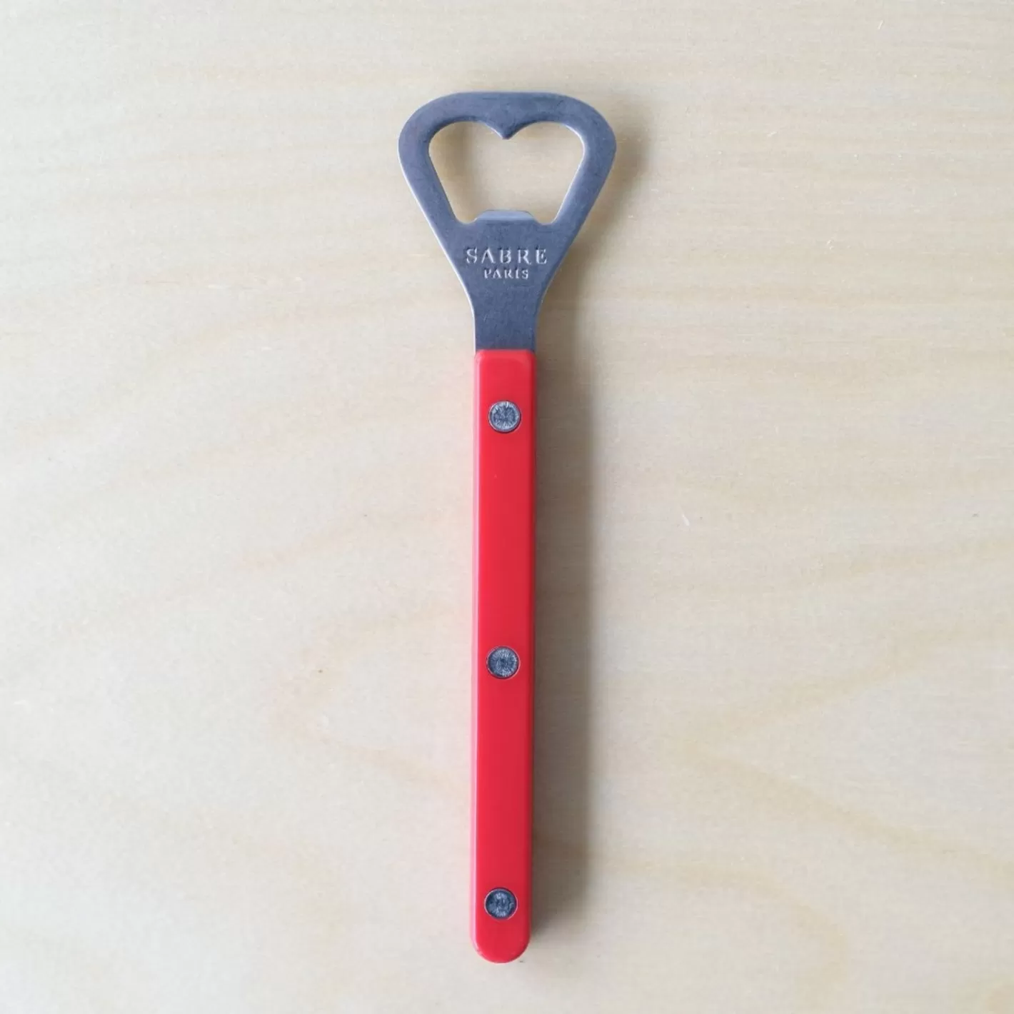 Sabre Paris Bottle Opener>Bistrot Vintage Solid, Red