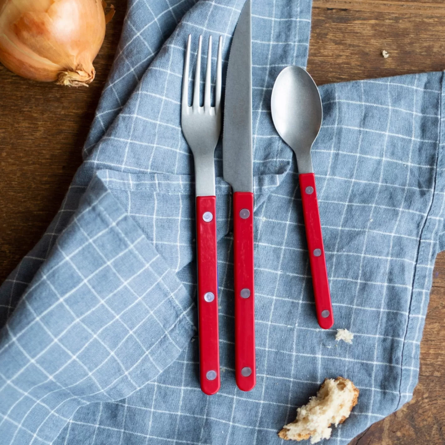 Sabre Paris 24 Pieces Set>Bistrot Vintage Solid, Red