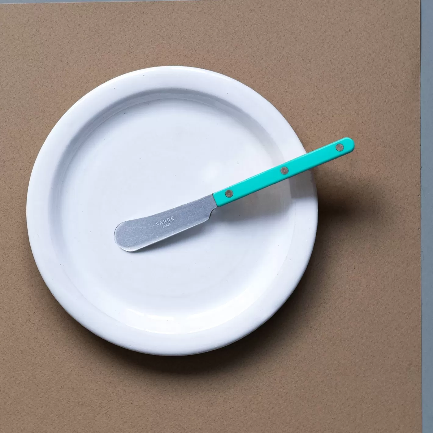 Sabre Paris Butter Spreader>Bistrot Vintage Solid, Turquoise