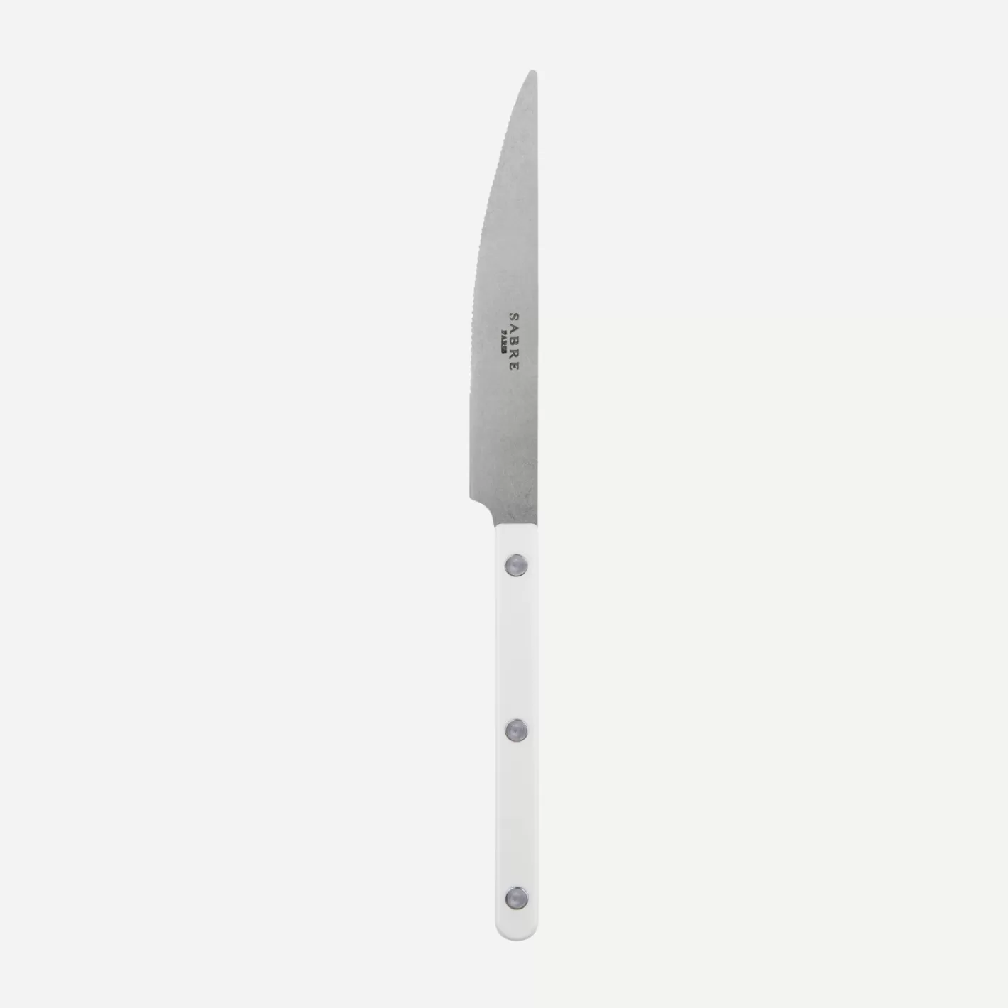 Sabre Paris Dinner Knife>Bistrot Vintage Solid, White