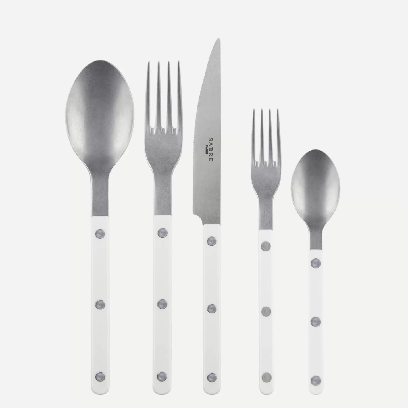 Sabre Paris Set Of 5 Pieces>Bistrot Vintage Solid, White