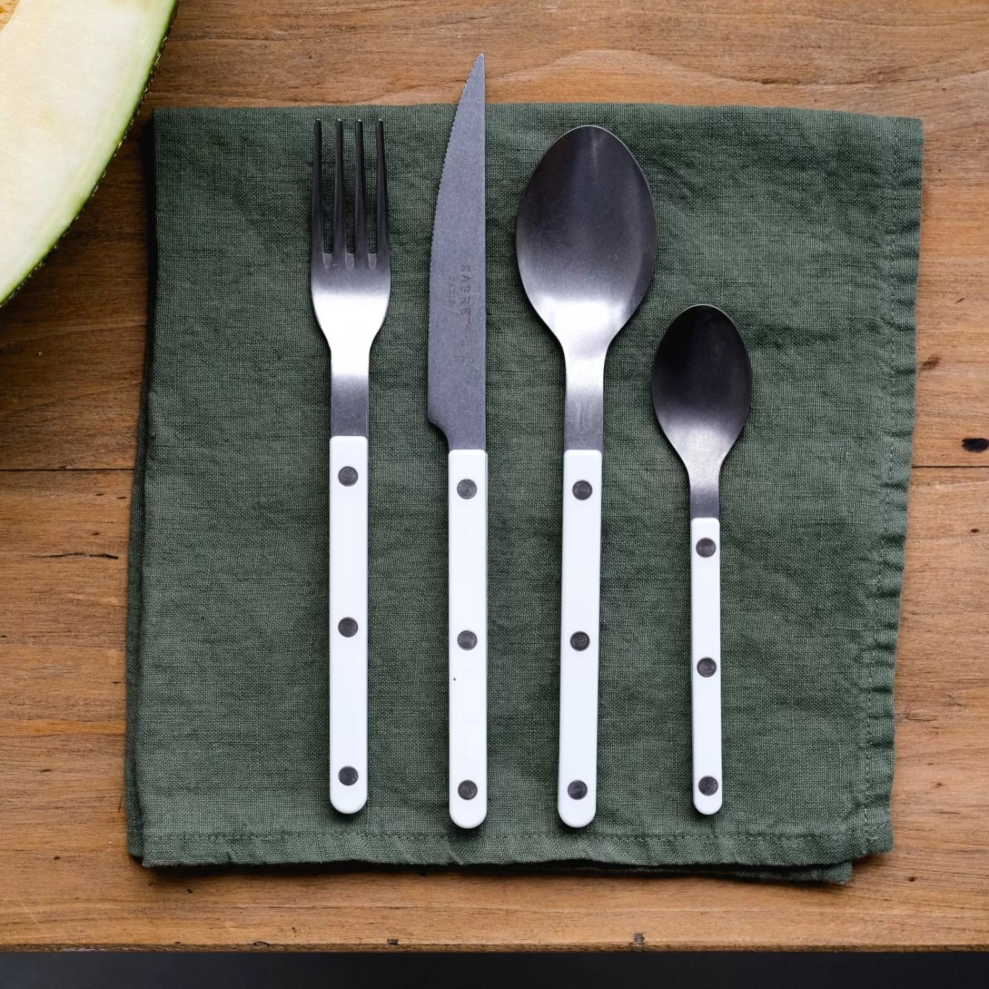 Sabre Paris Set Of 5 Pieces>Bistrot Vintage Solid, White