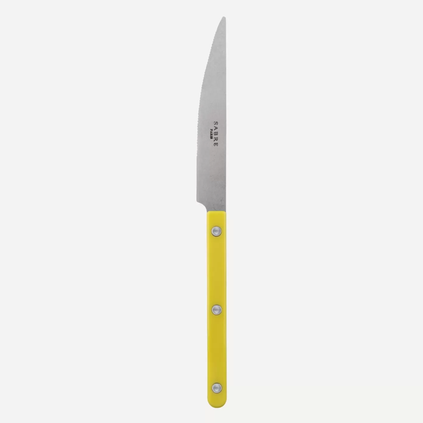 Sabre Paris Dinner Knife>Bistrot Vintage Solid, Yellow