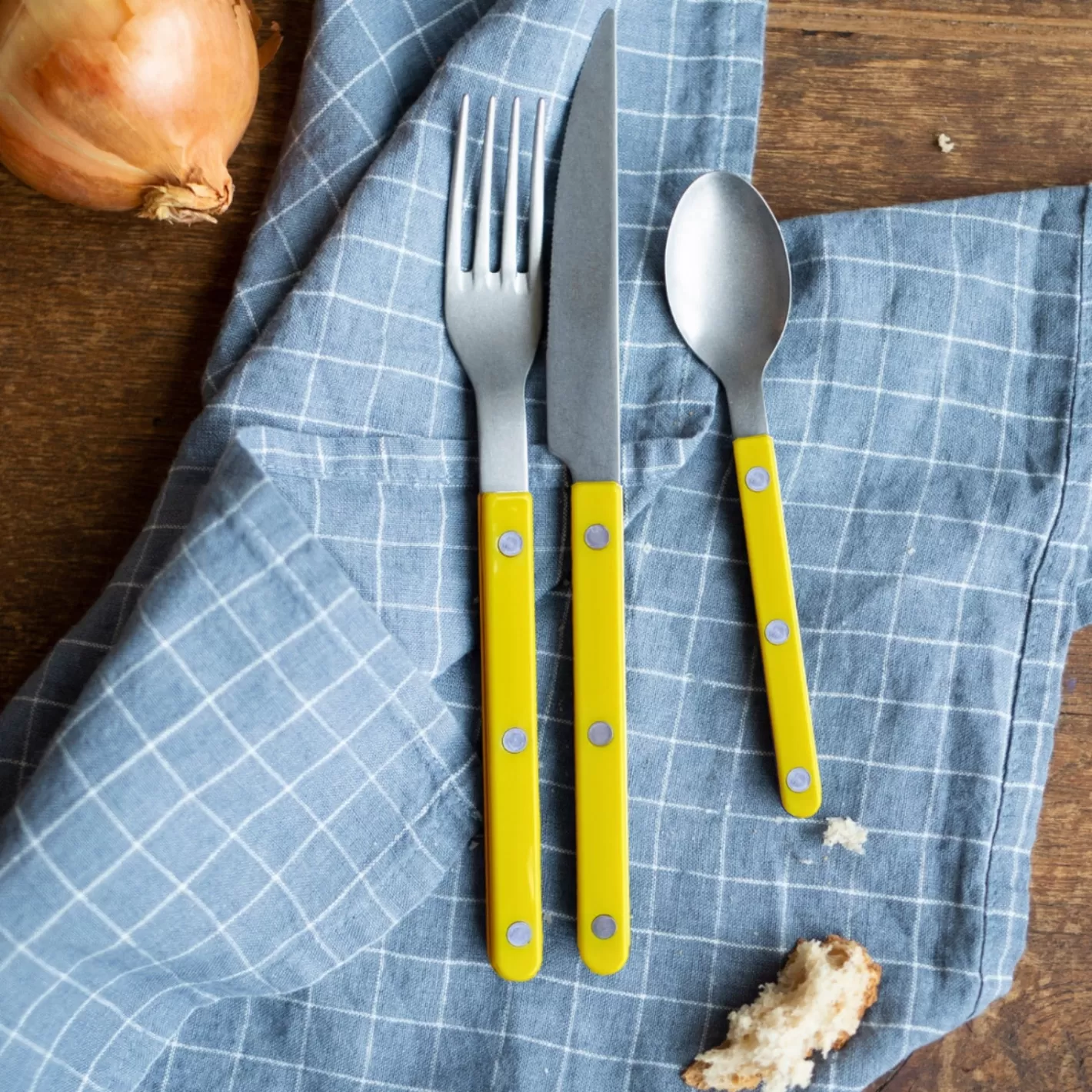 Sabre Paris Set Of 5 Pieces>Bistrot Vintage Solid, Yellow