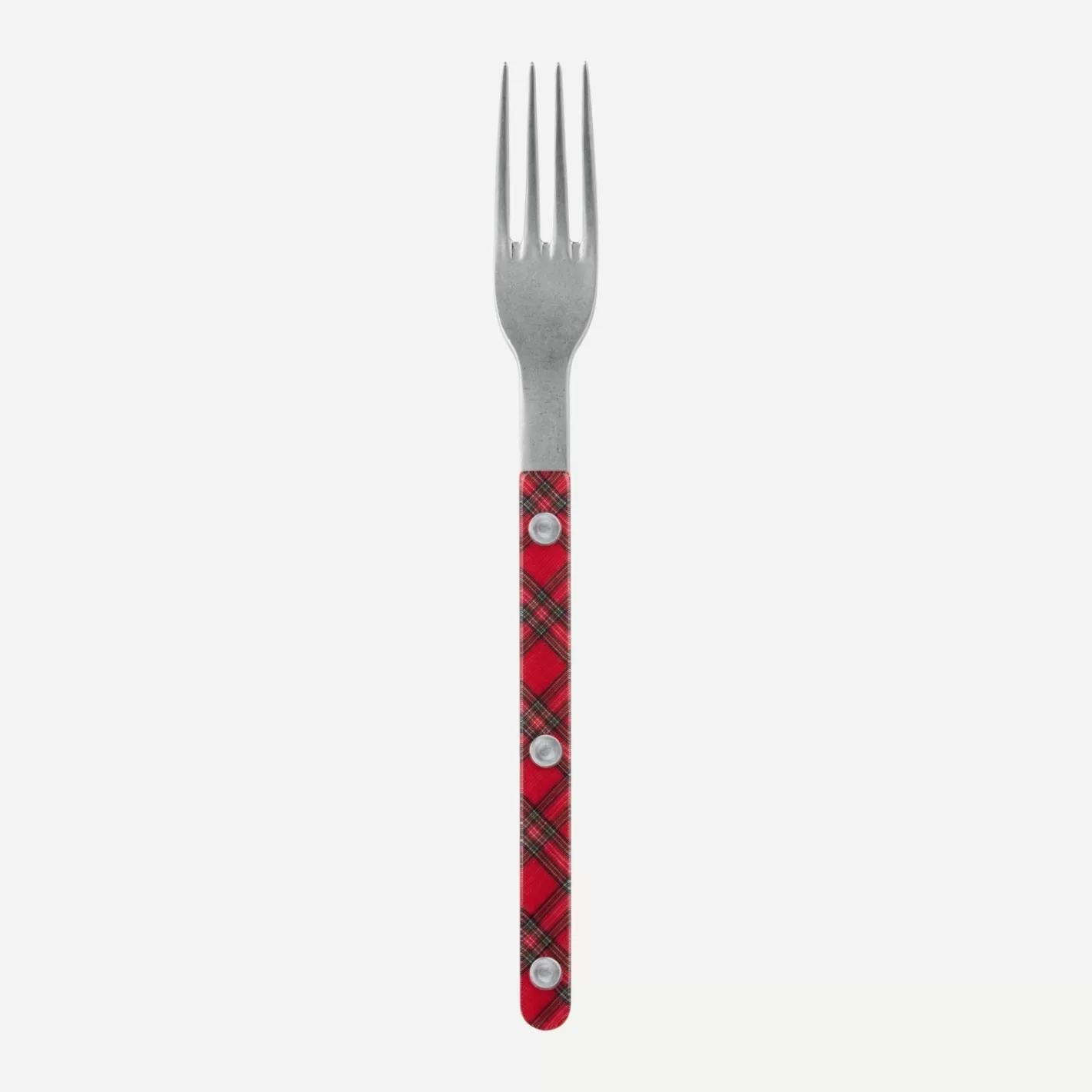 Sabre Paris Salad Fork>Bistrot Vintage Tartan, Red
