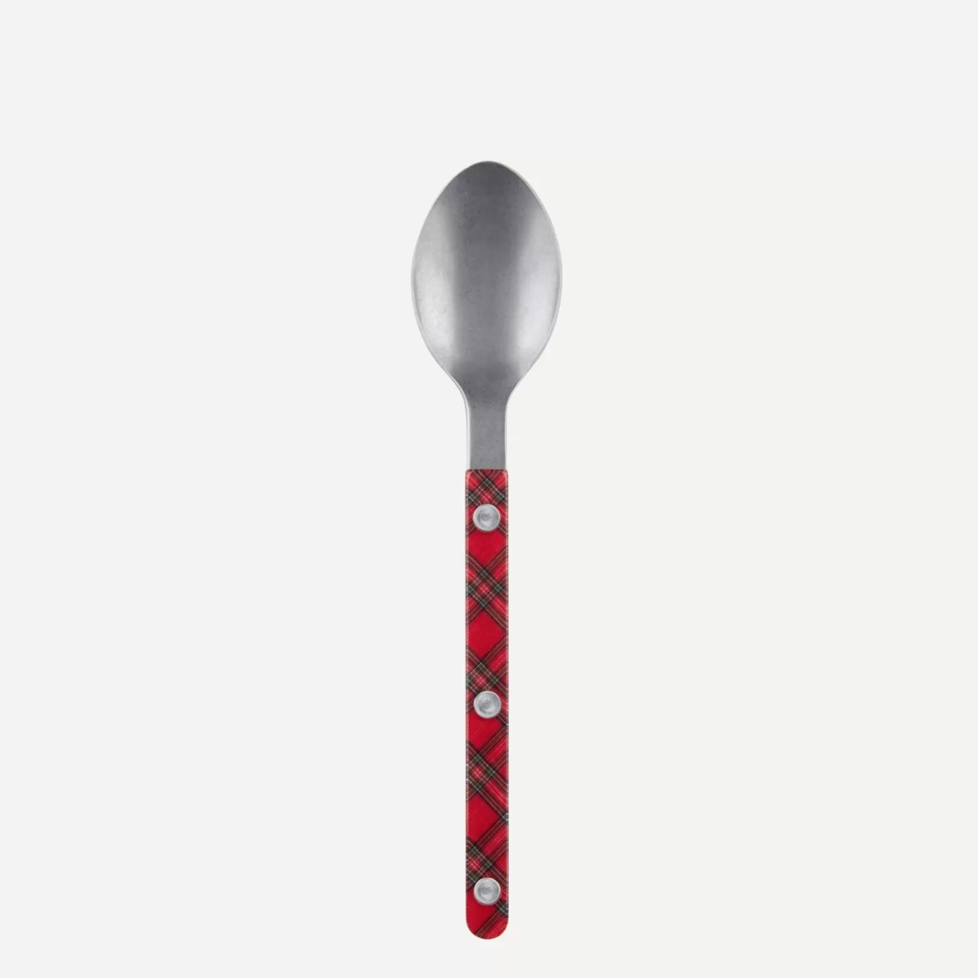 Sabre Paris Dessert Spoon>Bistrot Vintage Tartan, Red