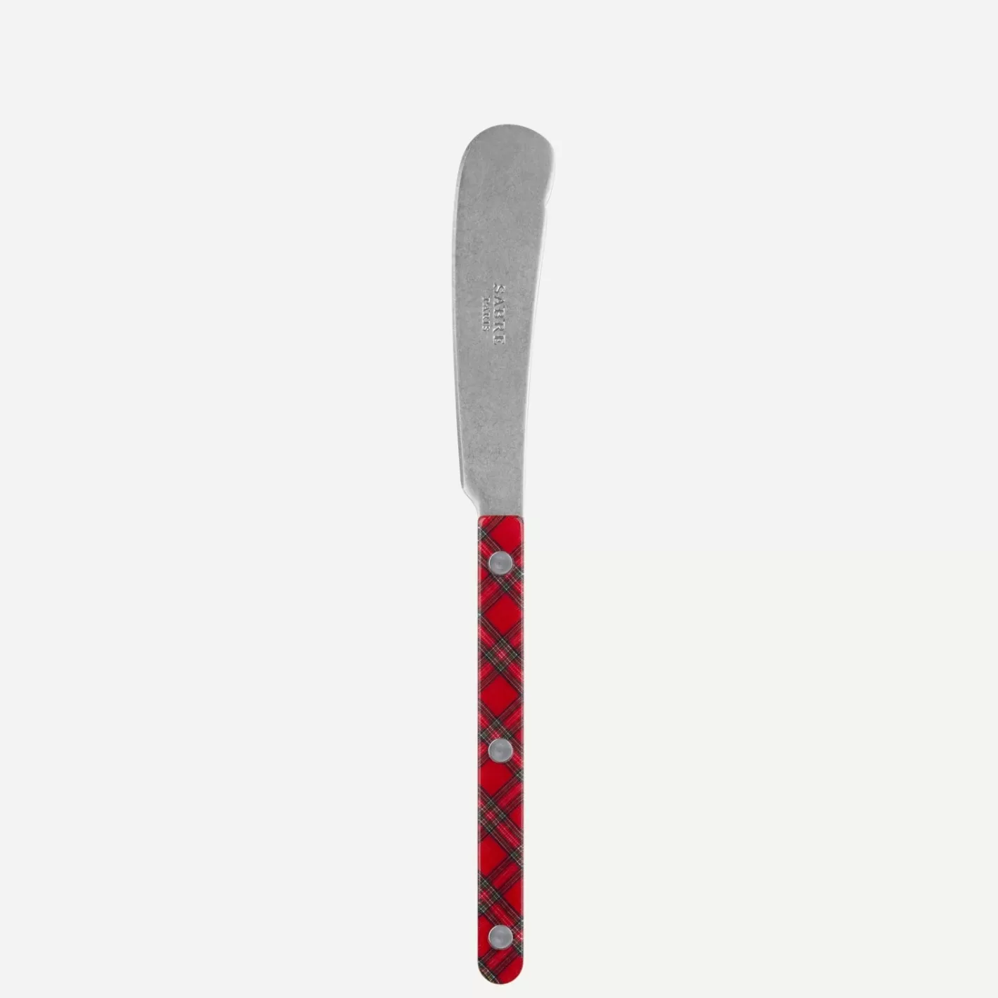 Sabre Paris Butter Knife>Bistrot Vintage Tartan, Red