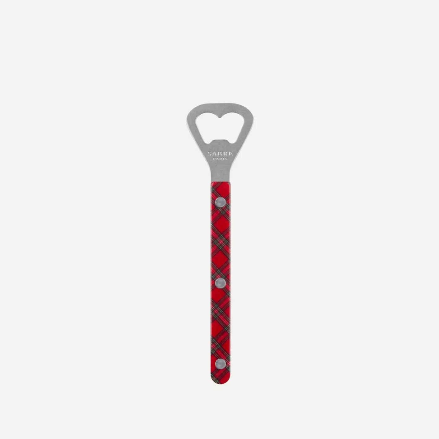 Sabre Paris Bottle Opener>Bistrot Vintage Tartan, Red