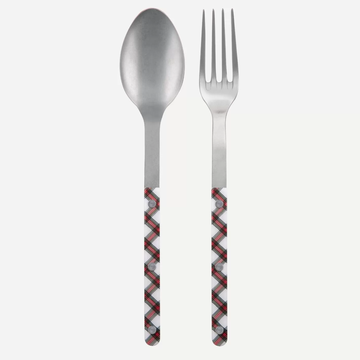 Sabre Paris Serving Set>Bistrot Vintage Tartan, White