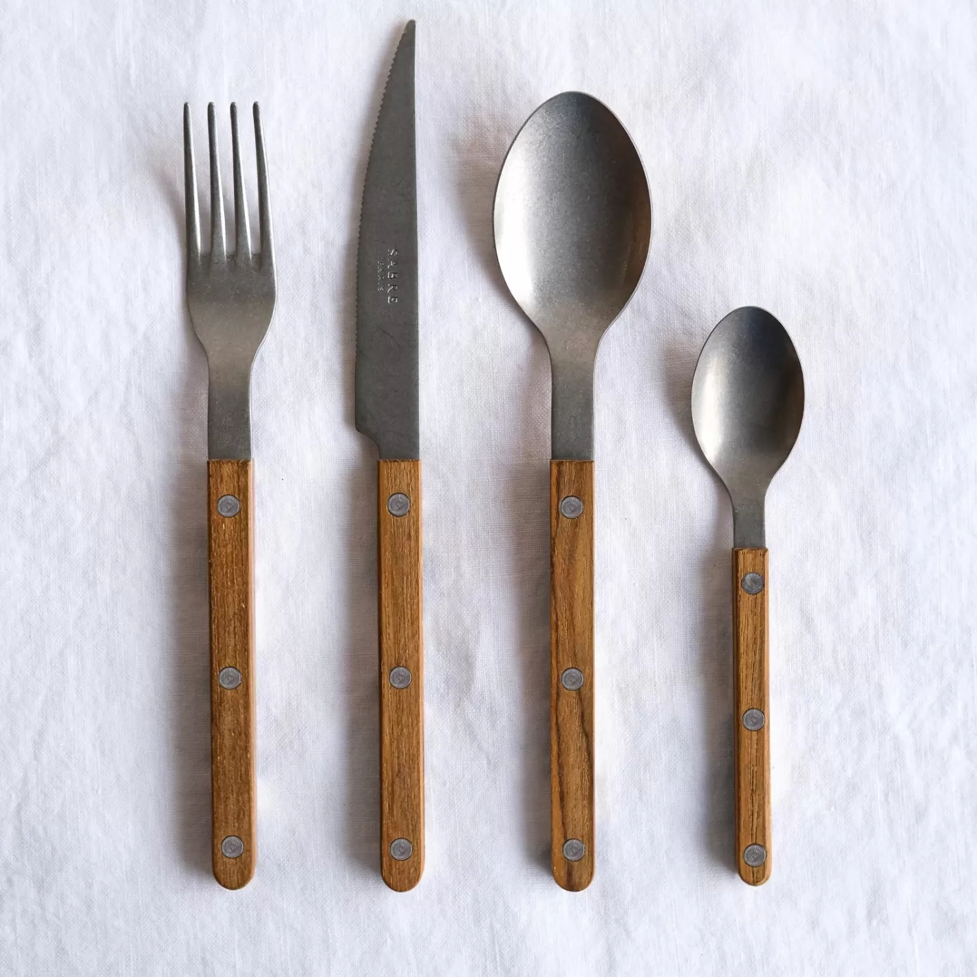 Sabre Paris 48 Pieces Set>Bistrot Vintage , Teak