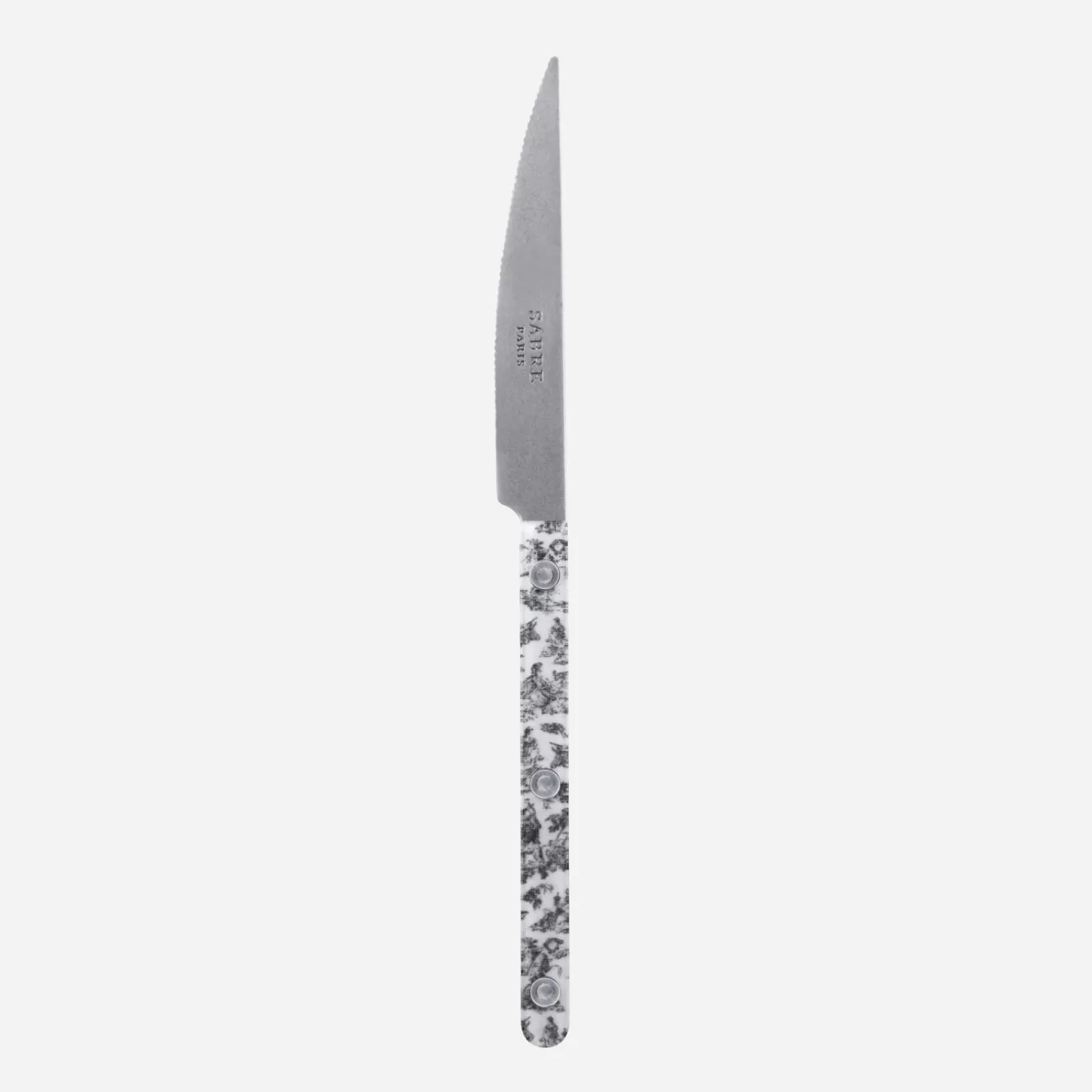 Sabre Paris Dessert Knife>Bistrot Vintage Toile, Black