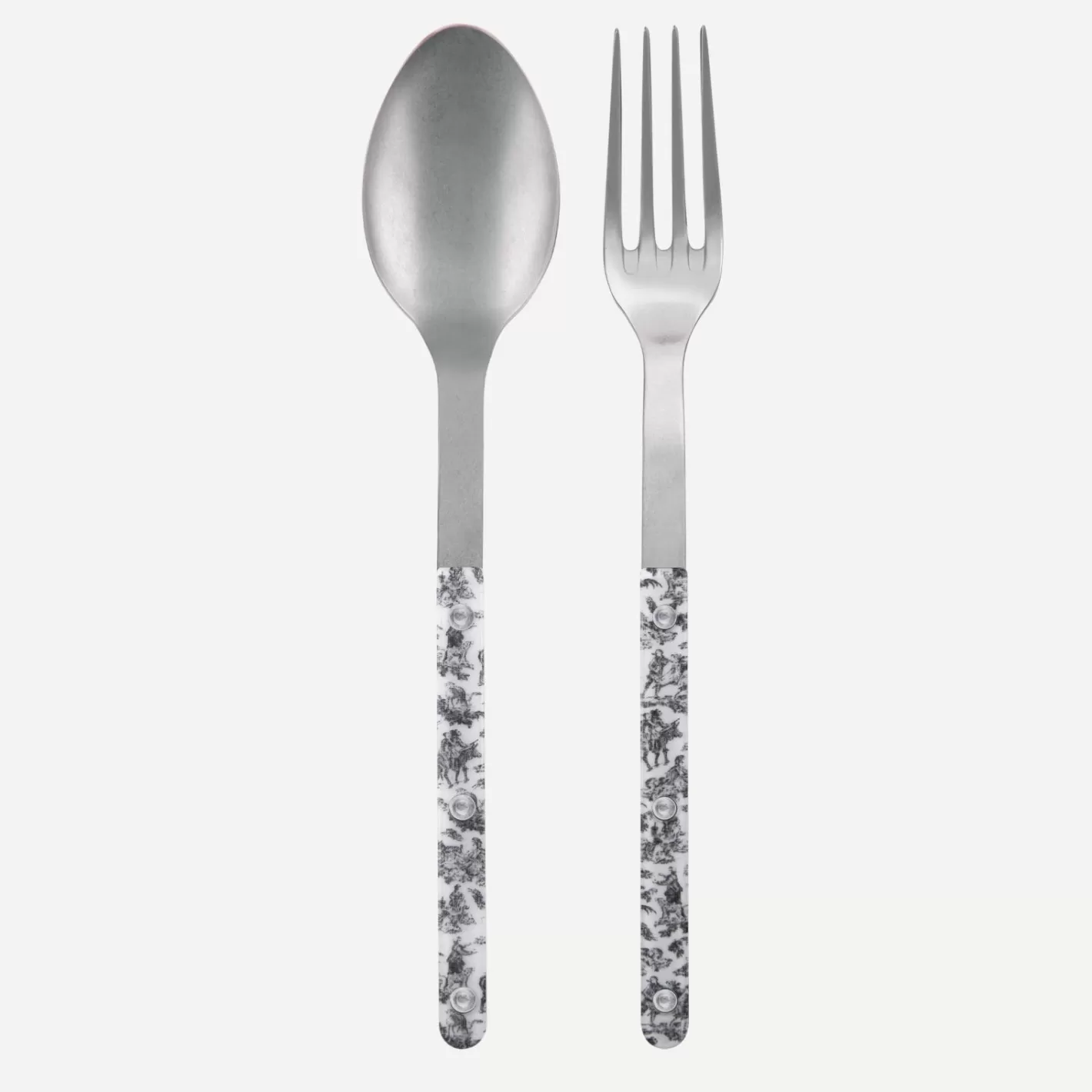 Sabre Paris Serving Set>Bistrot Vintage Toile, Black