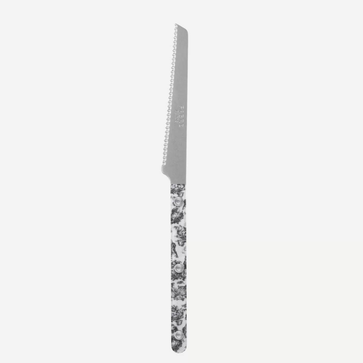 Sabre Paris Tomato Knife>Bistrot Vintage Toile, Black