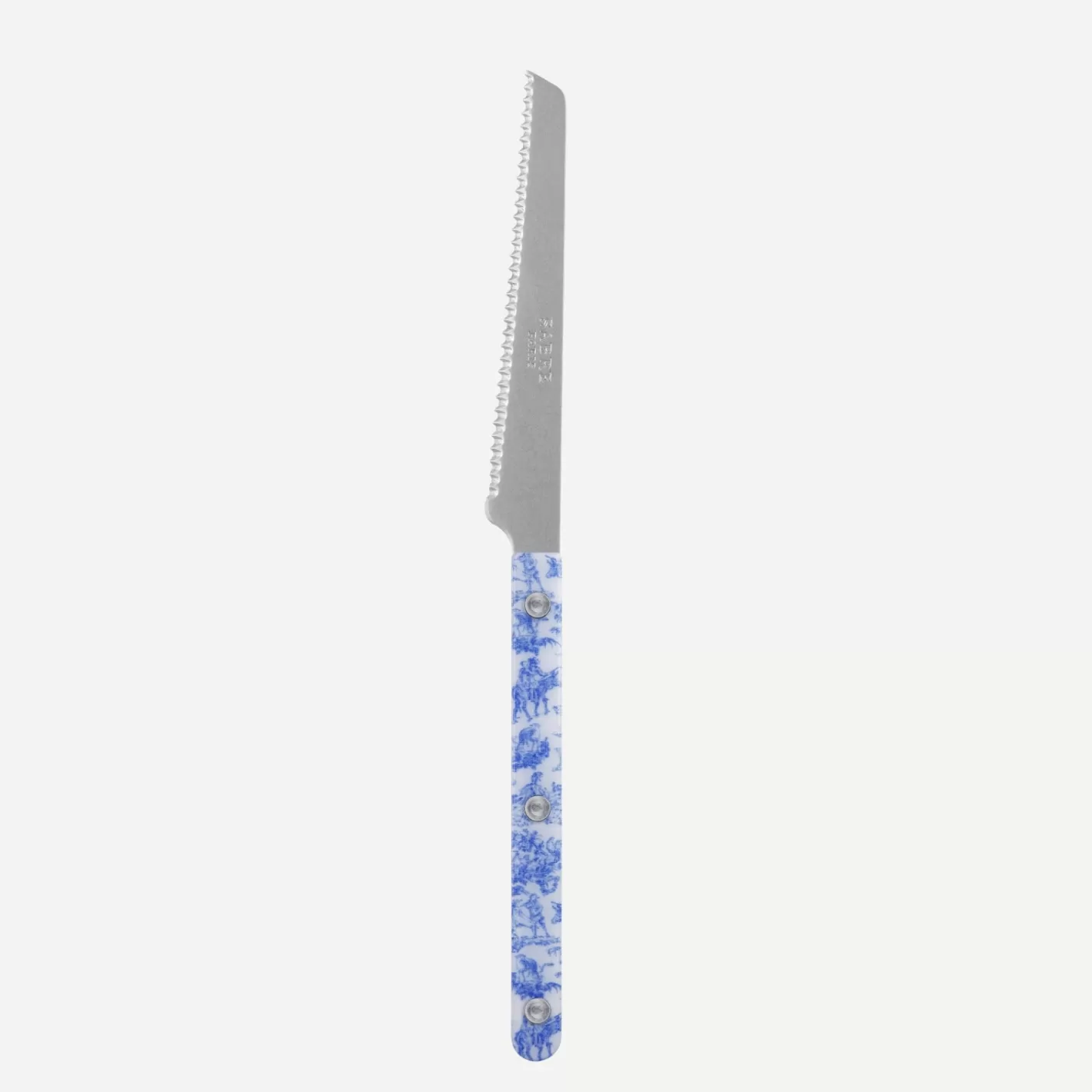 Sabre Paris Tomato Knife>Bistrot Vintage Toile, Blue