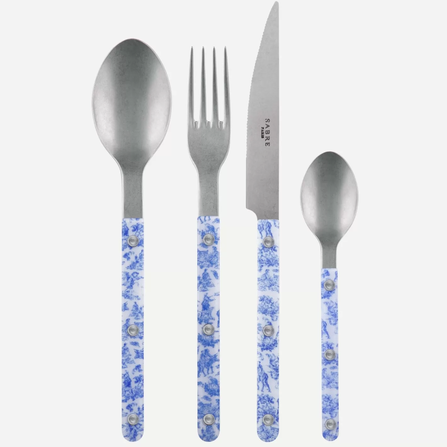 Sabre Paris 24 Pieces Set>Bistrot Vintage Toile, Blue
