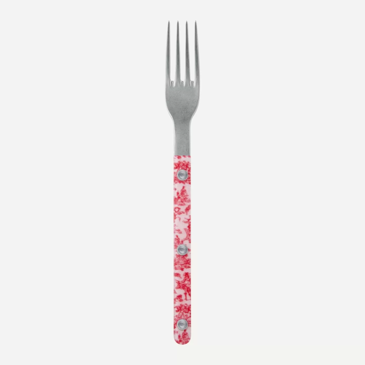 Sabre Paris Salad Fork>Bistrot Vintage Toile, Red