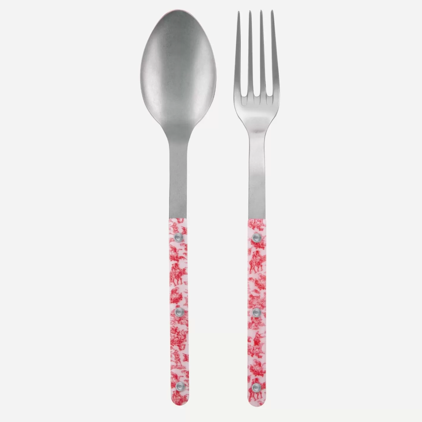 Sabre Paris Serving Set>Bistrot Vintage Toile, Red