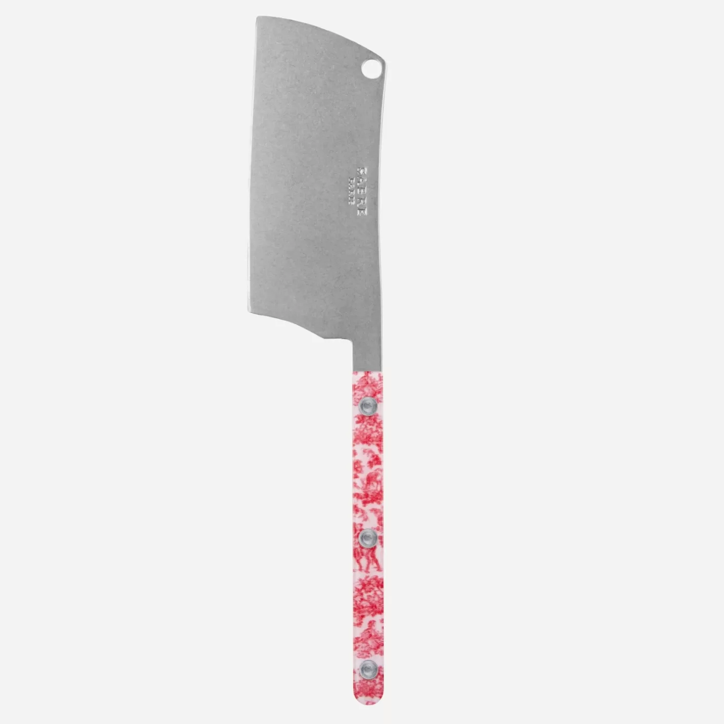 Sabre Paris Cheese Cleaver>Bistrot Vintage Toile, Red