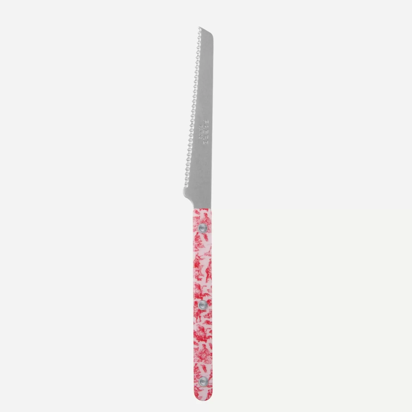 Sabre Paris Tomato Knife>Bistrot Vintage Toile, Red