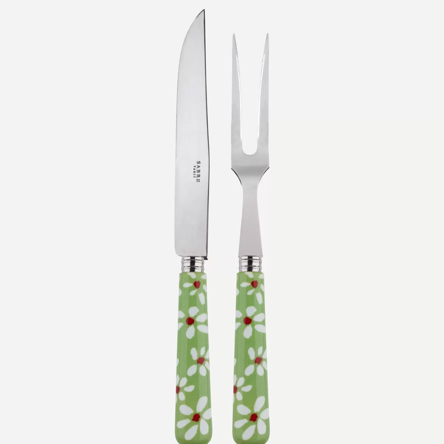 Sabre Paris Carving Set>Daisy, Garden green