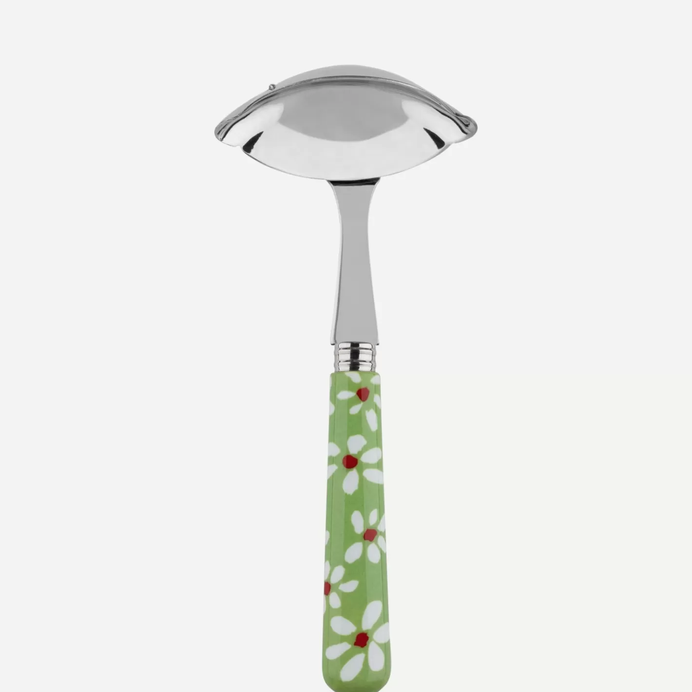 Sabre Paris Gravy Ladle>Daisy, Garden green