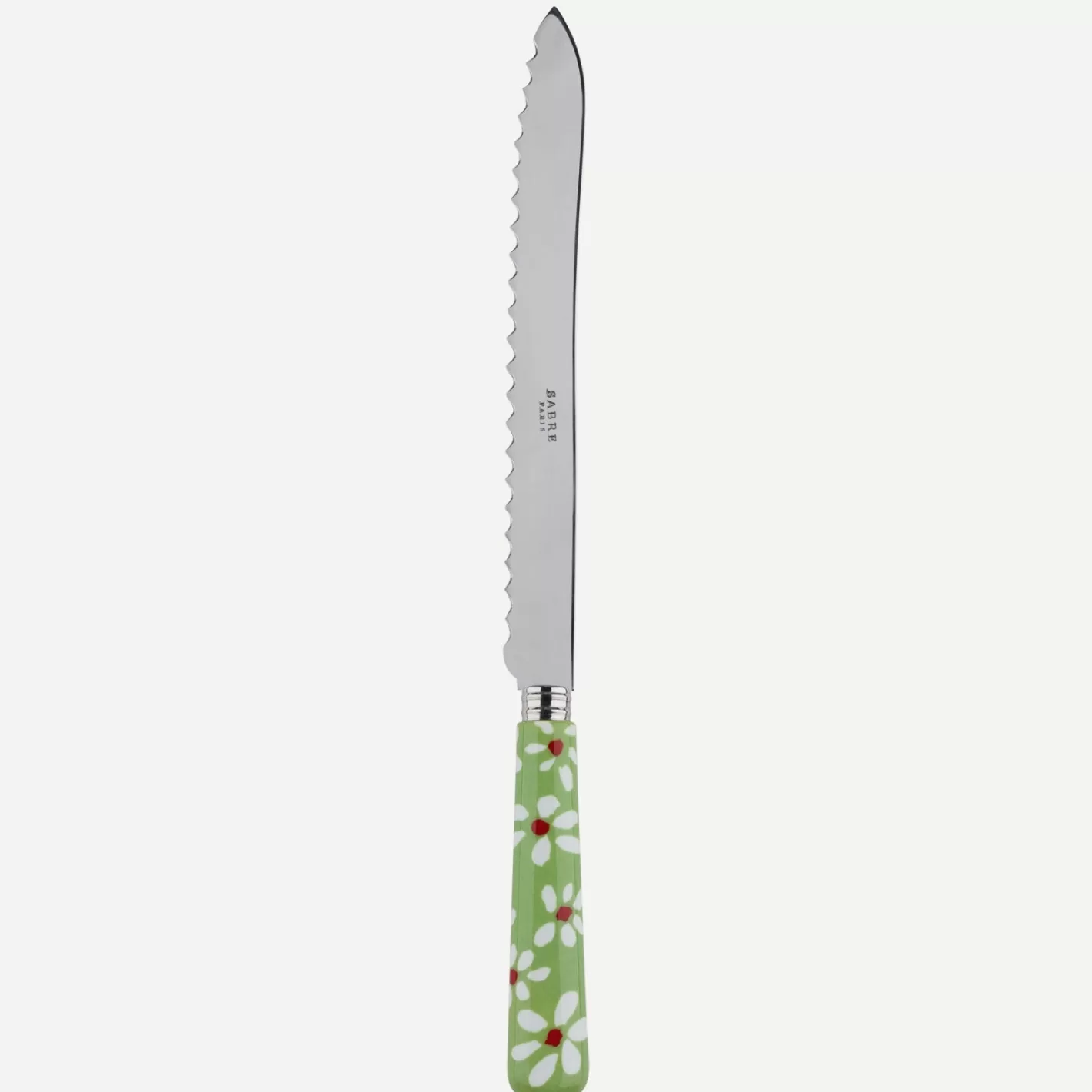 Sabre Paris Bread Knife>Daisy, Garden green