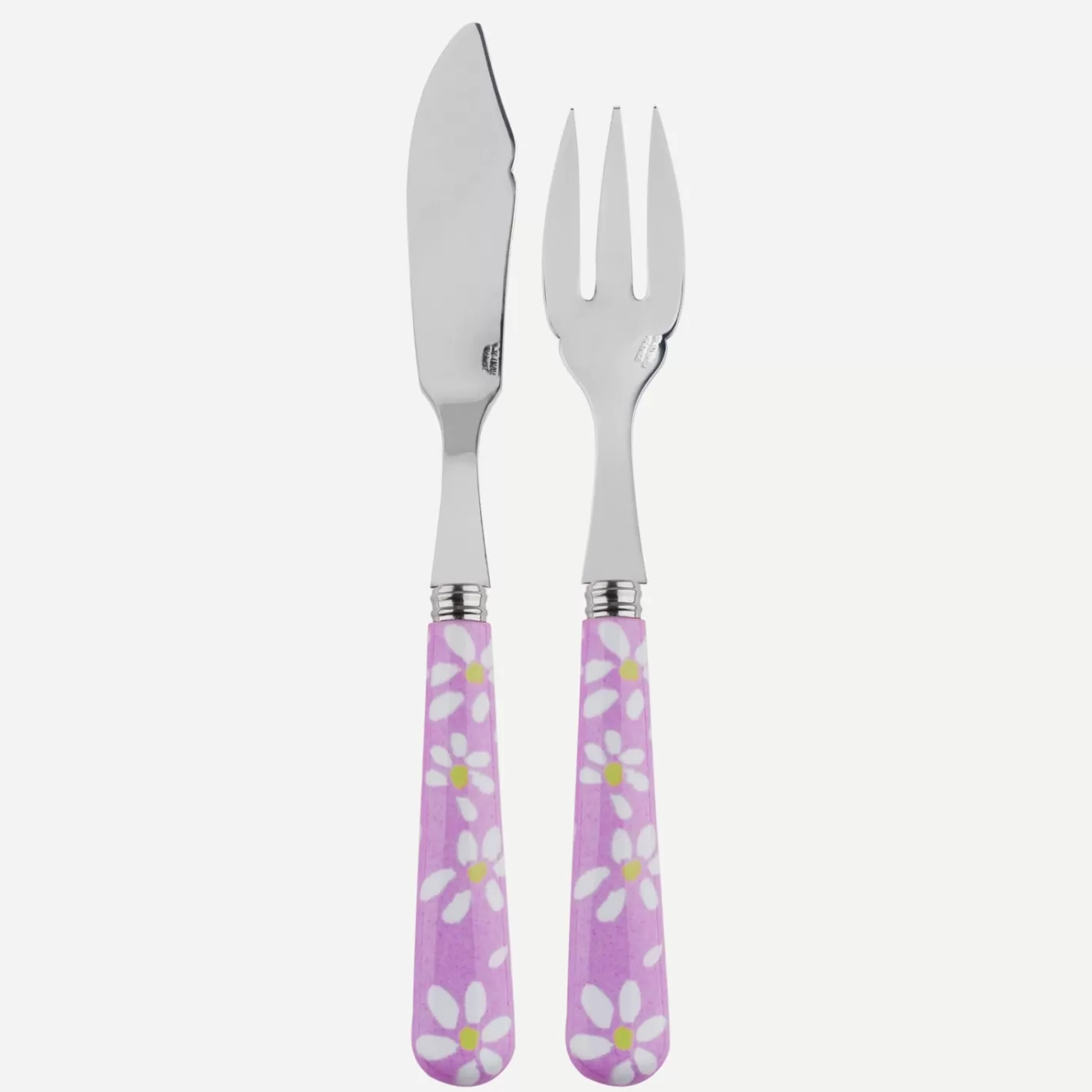 Sabre Paris Fish Knife | Fish Fork>Daisy, Pink