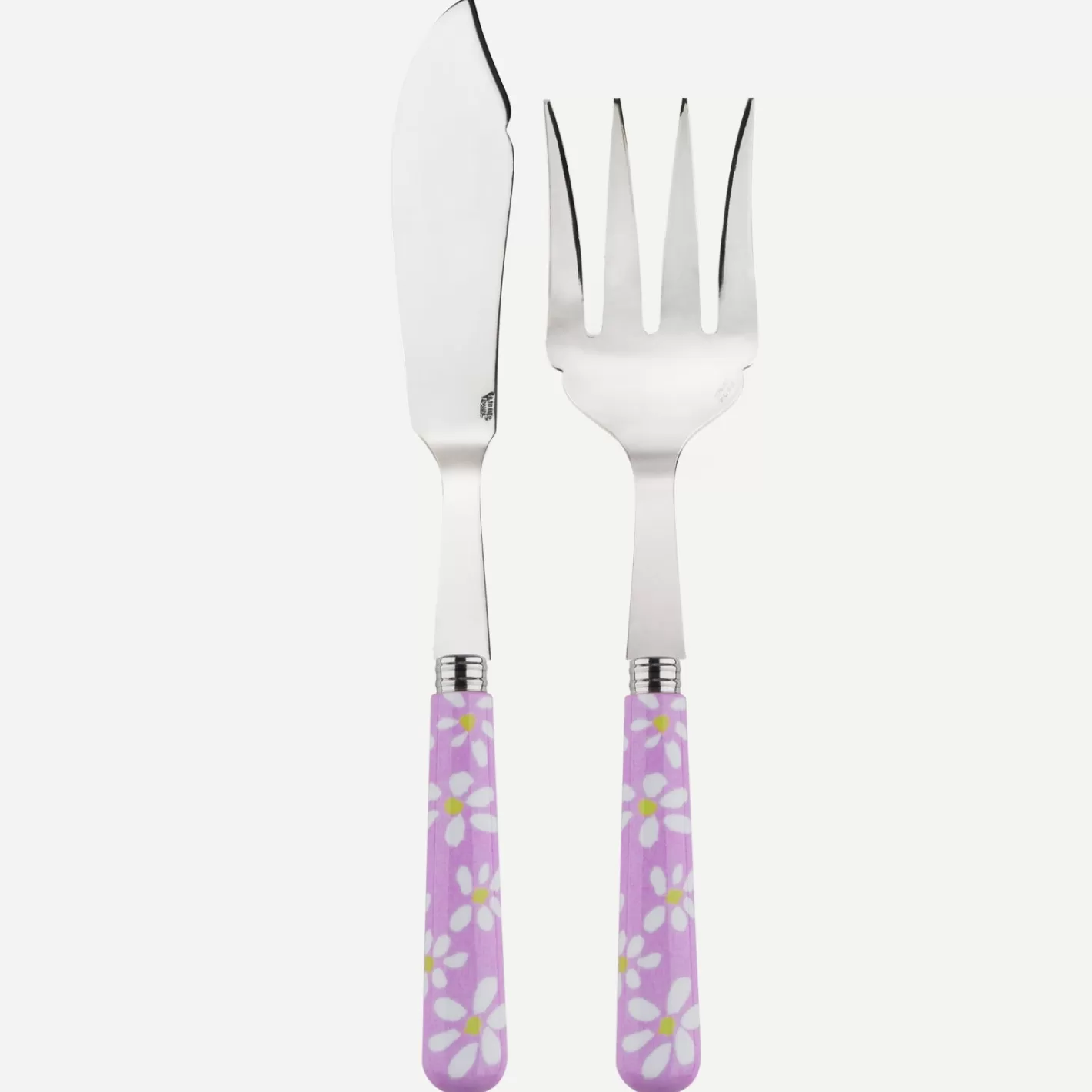 Sabre Paris Fish Serving Set>Daisy, Pink