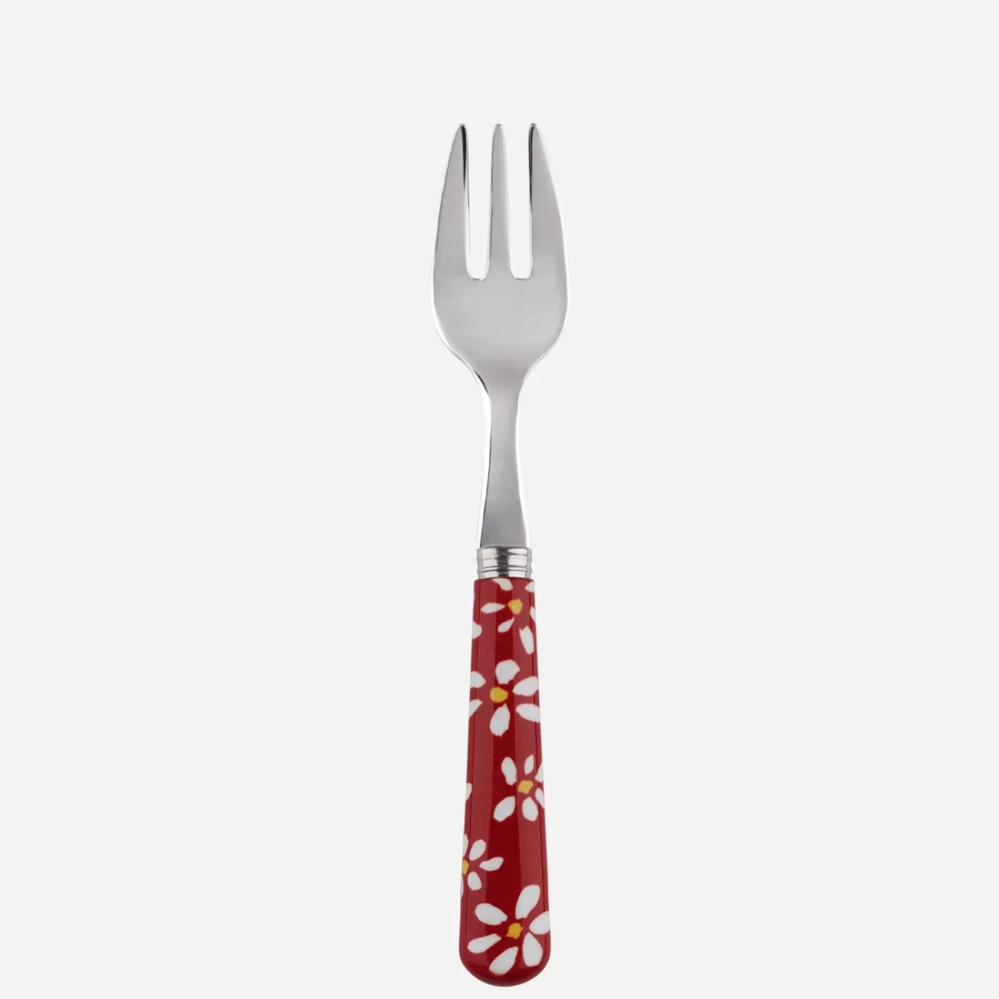 Sabre Paris Oyster Fork>Daisy, Red