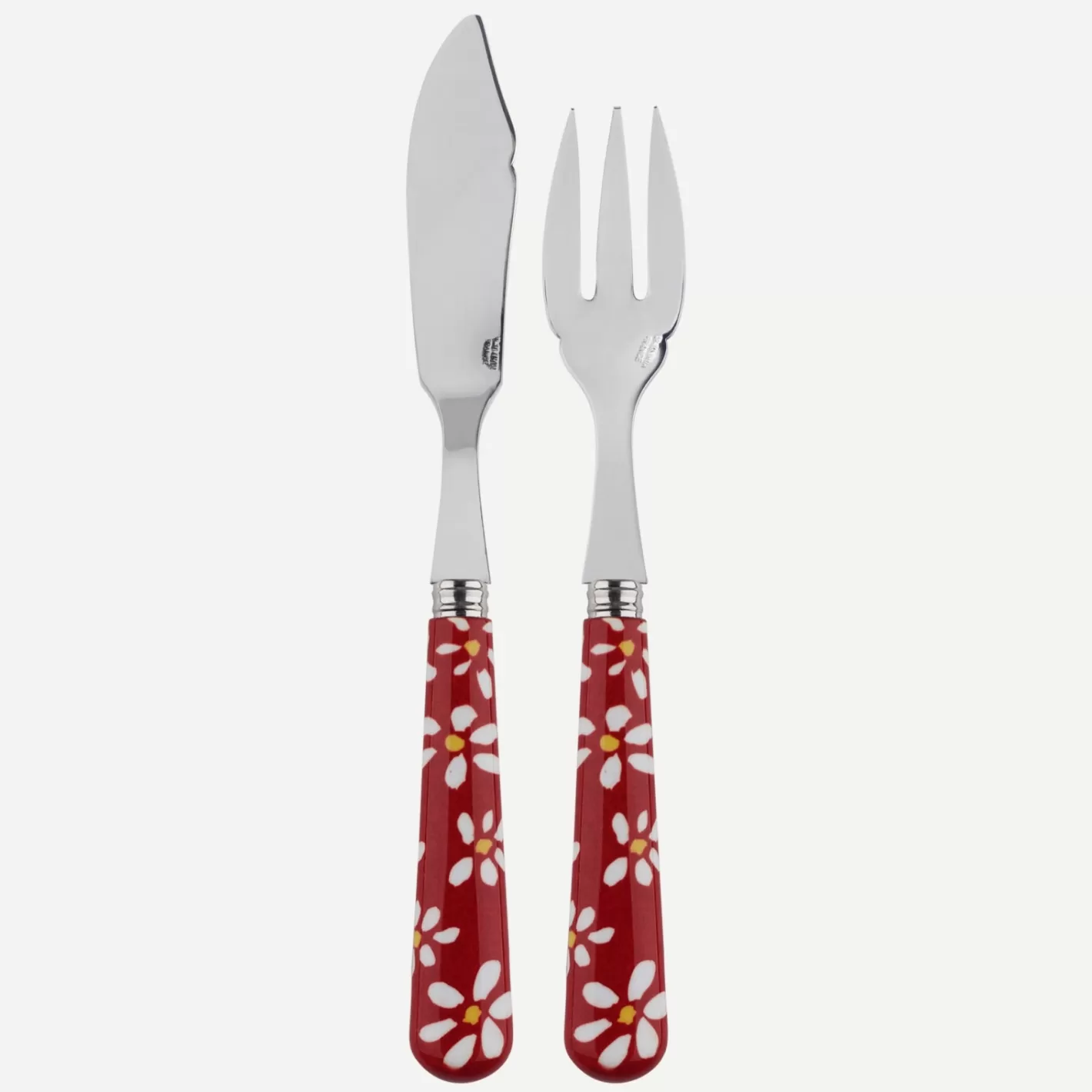 Sabre Paris Fish Fork | Fish Set>Daisy, Red