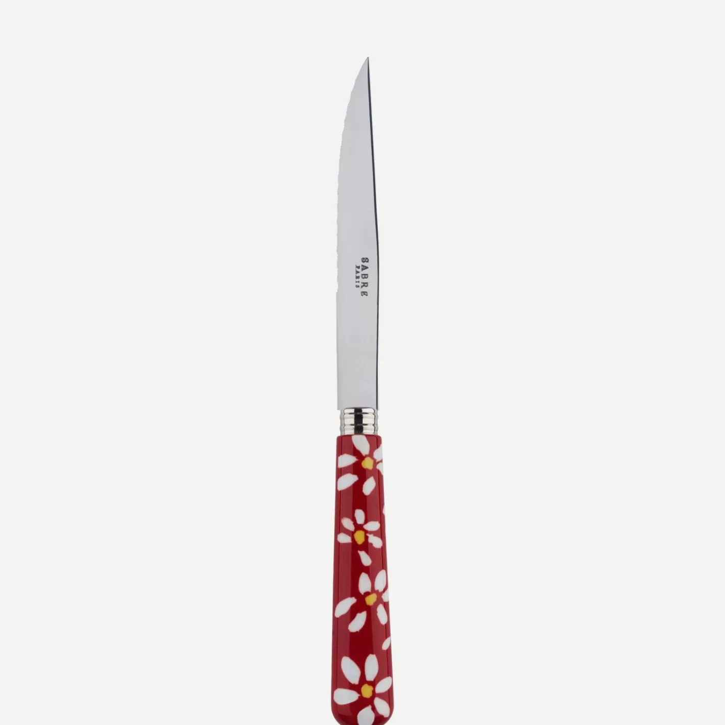 Sabre Paris Steak Knife>Daisy, Red