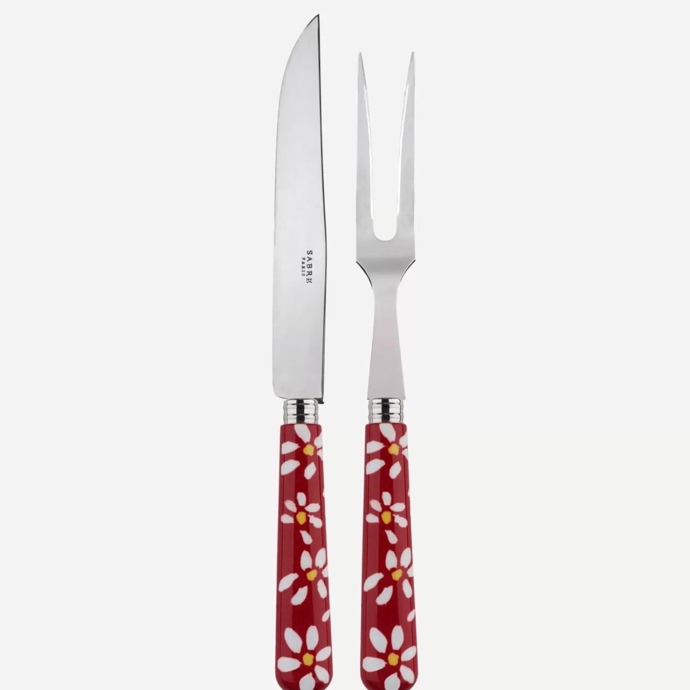 Sabre Paris Carving Set>Daisy, Red