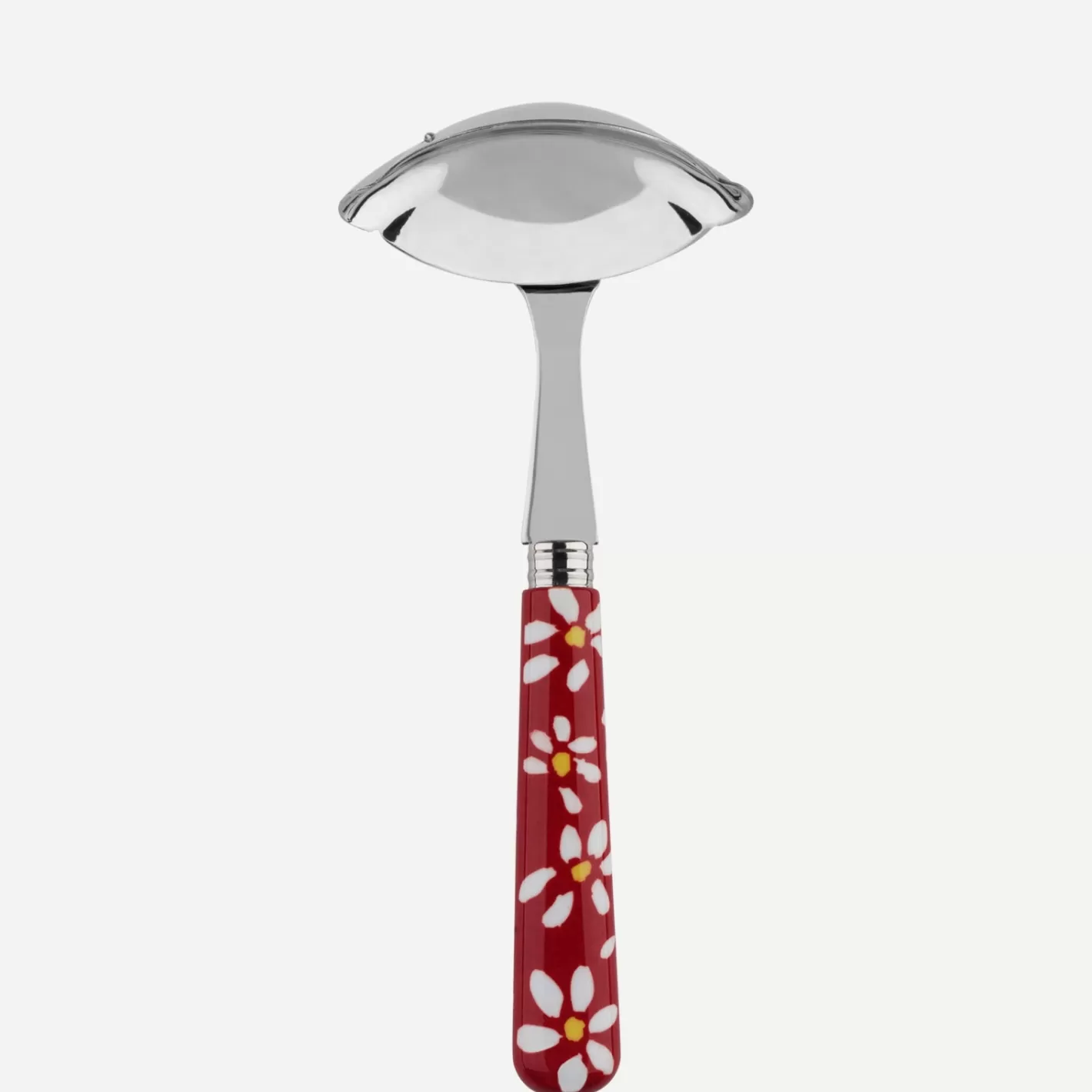 Sabre Paris Gravy Ladle>Daisy, Red