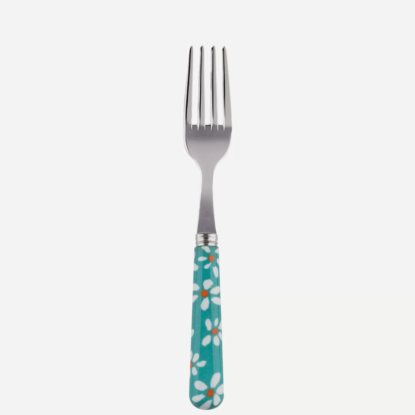 Sabre Paris Small Fork>Daisy, Turquoise