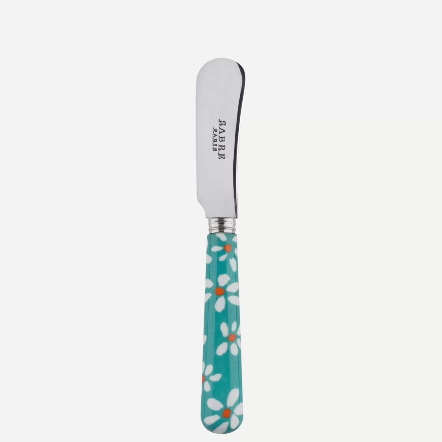 Sabre Paris Butter Spreader>Daisy, Turquoise