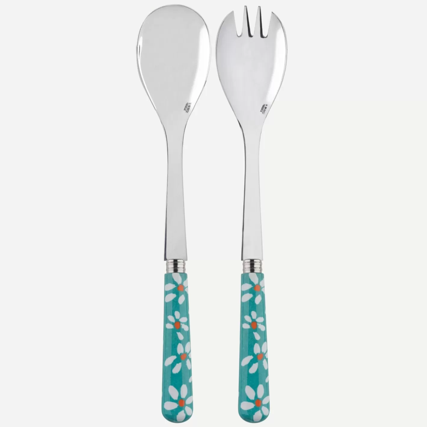 Sabre Paris Salad Set>Daisy, Turquoise