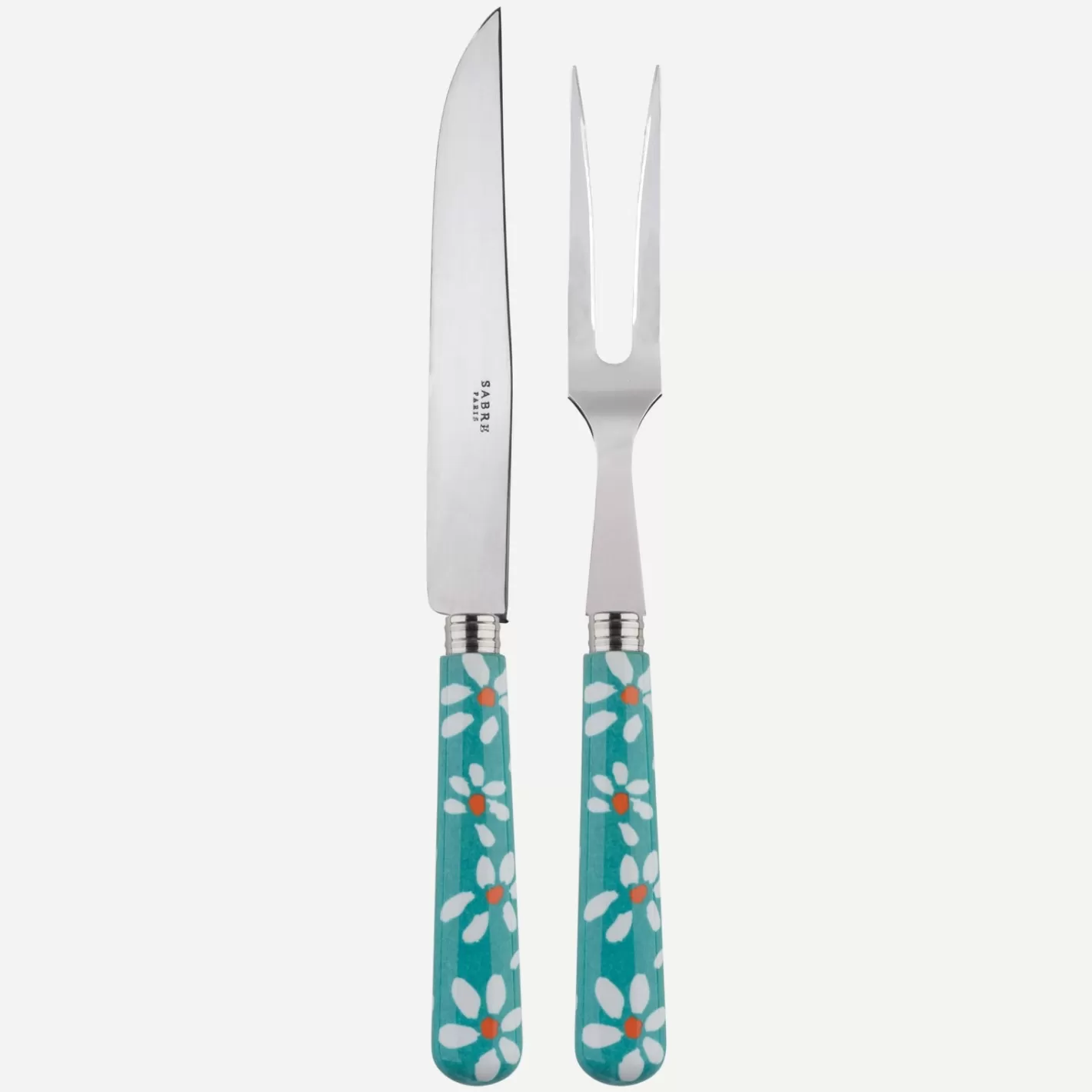 Sabre Paris Carving Set>Daisy, Turquoise