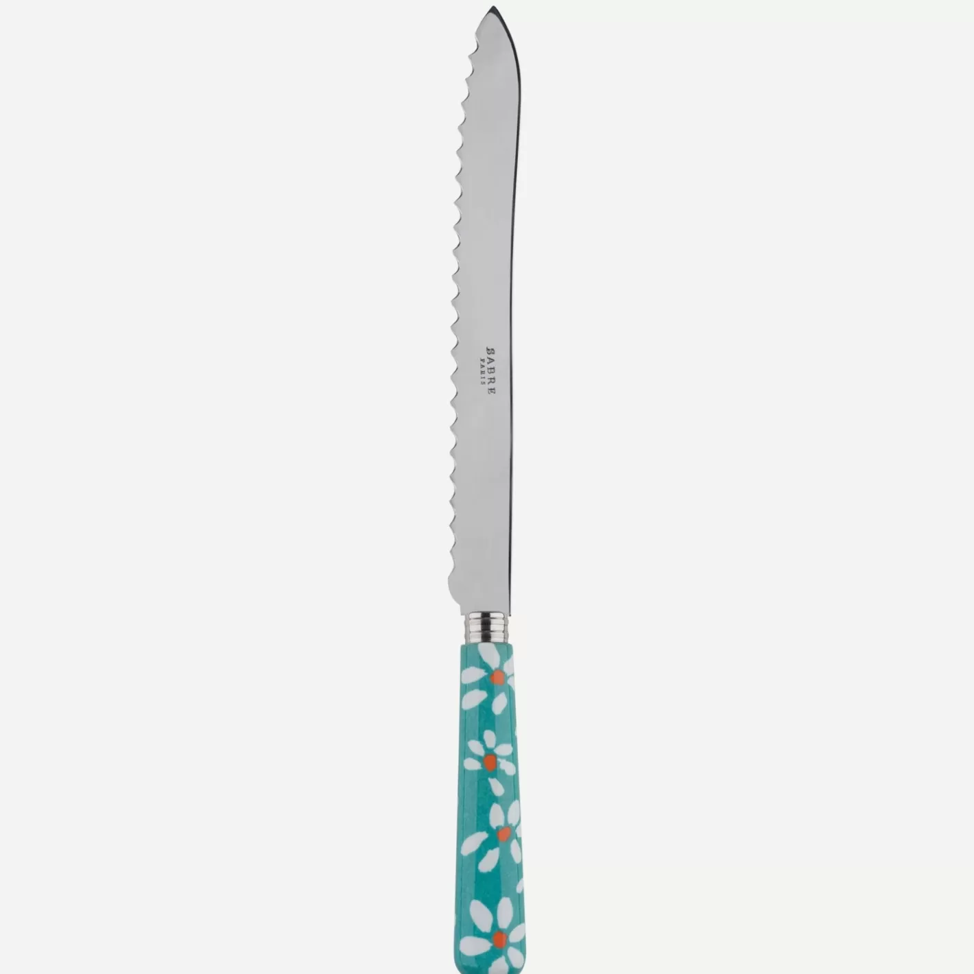 Sabre Paris Bread Knife>Daisy, Turquoise