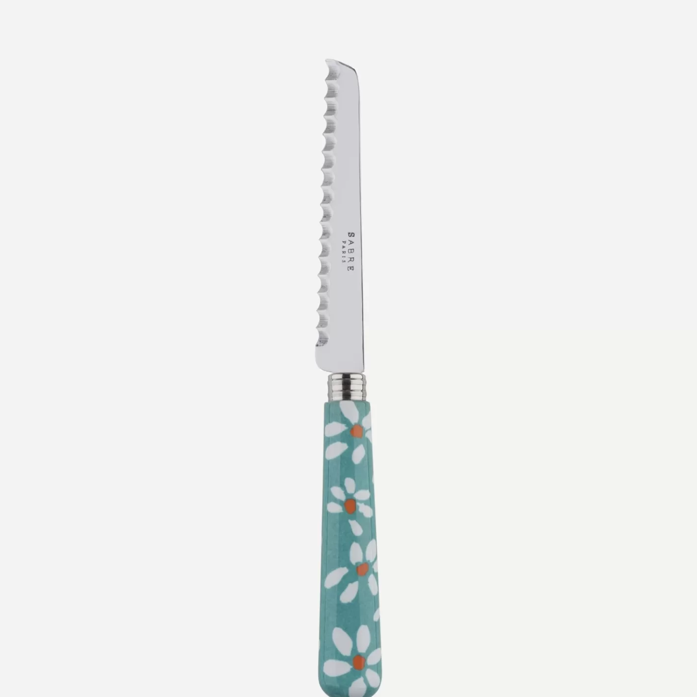 Sabre Paris Tomato Knife>Daisy, Turquoise