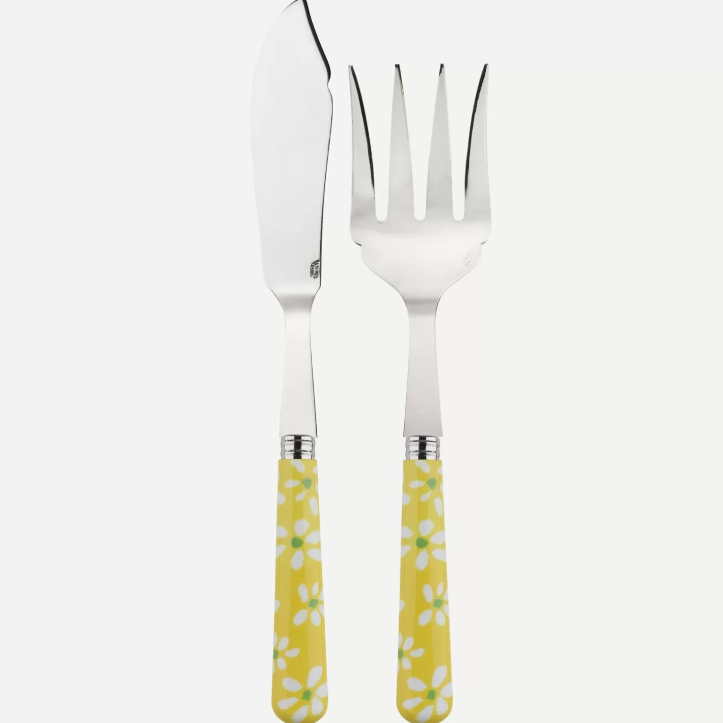 Sabre Paris Fish Serving Set>Daisy, Yellow