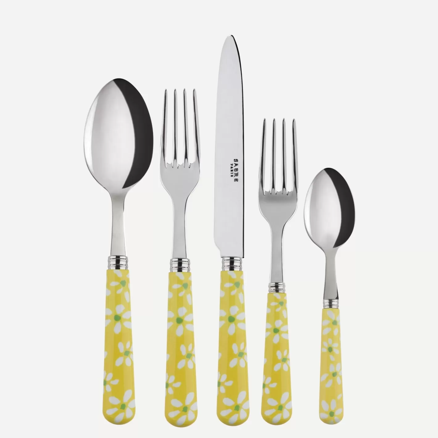 Sabre Paris Set Of 5 Pieces>Daisy, Yellow