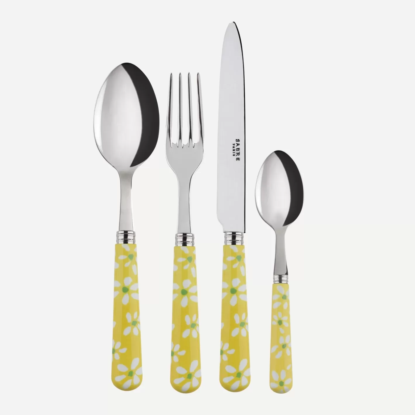 Sabre Paris Set Of 4 Pieces>Daisy, Yellow