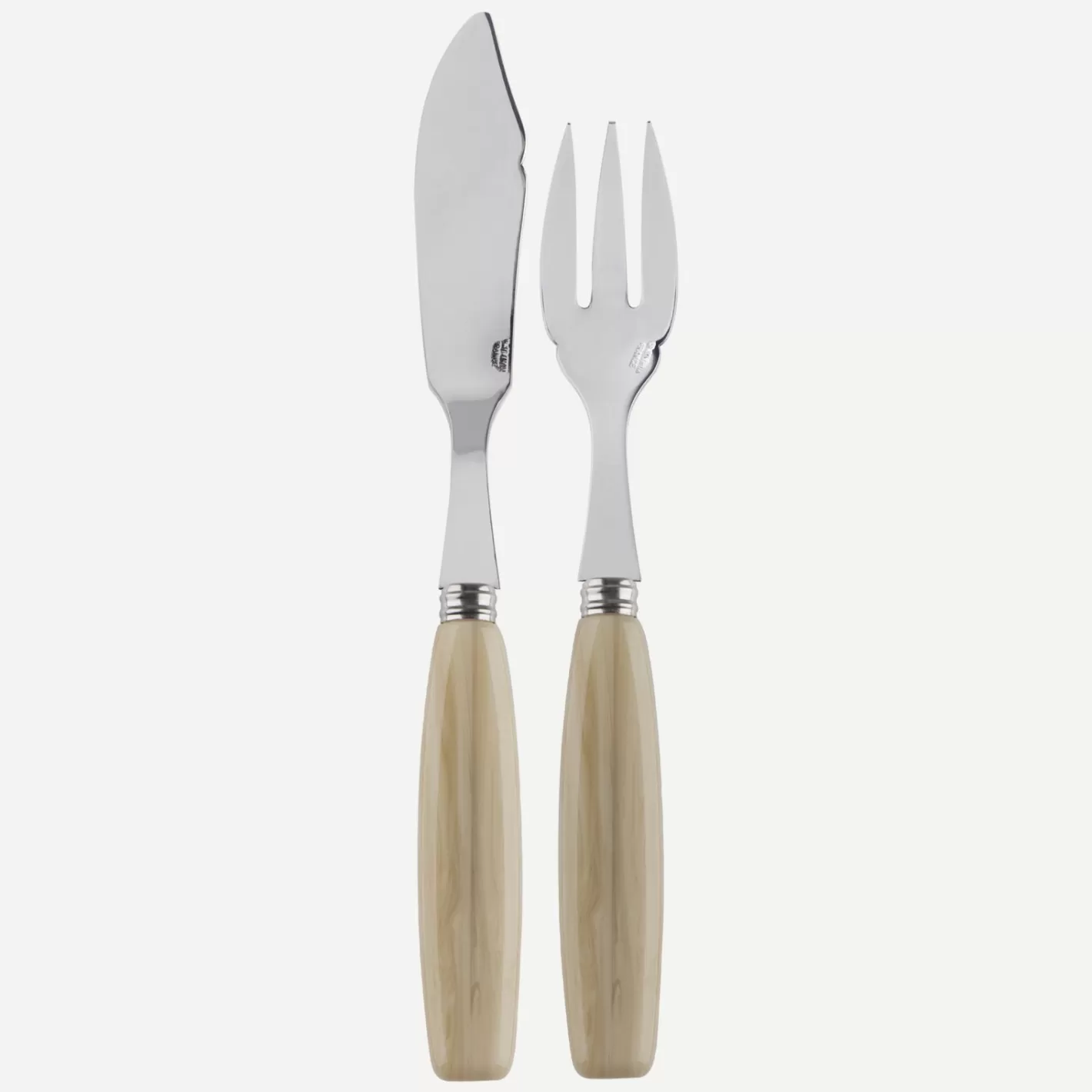 Sabre Paris Fish Knife | Fish Fork>Djembe, Faux Horn