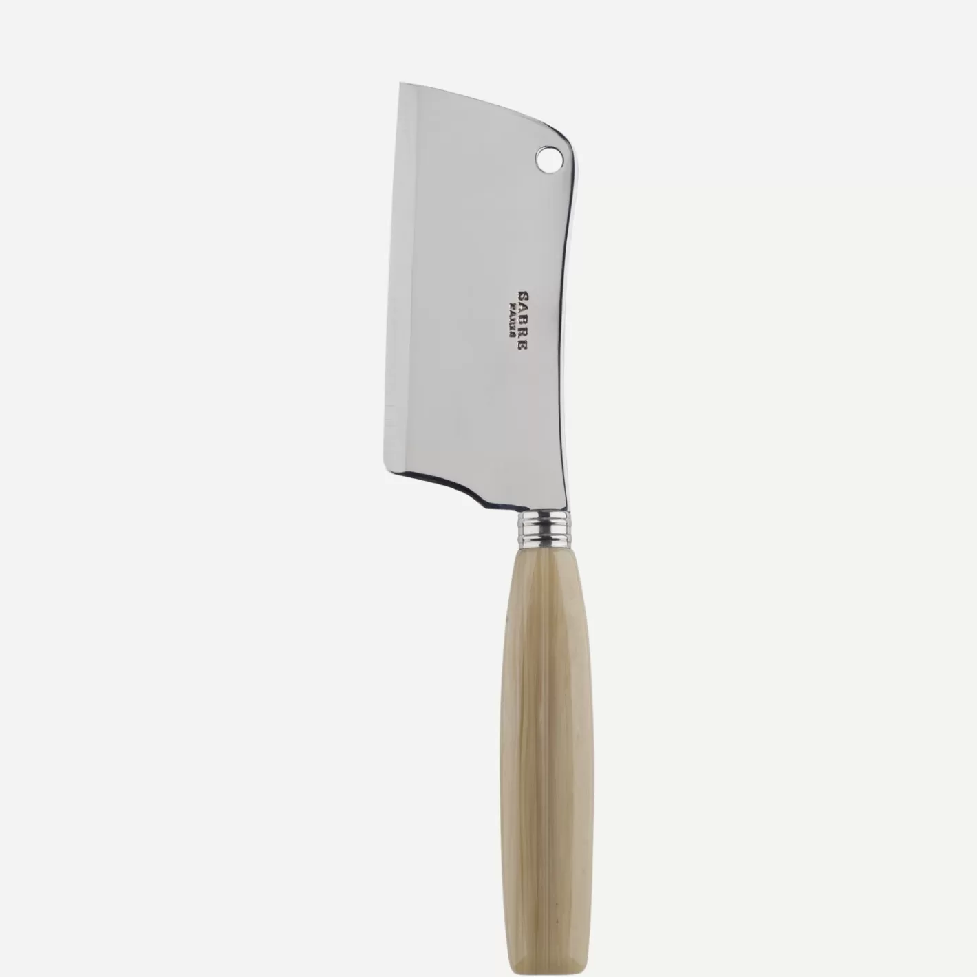 Sabre Paris Cheese Cleaver>Djembe, Faux Horn